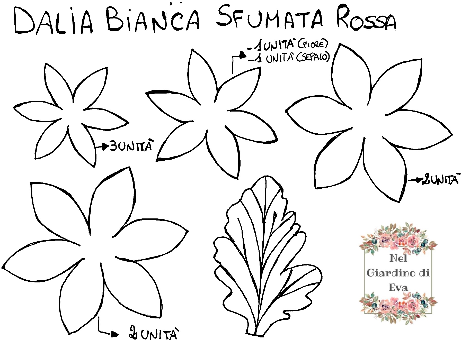 cartamodello dalia