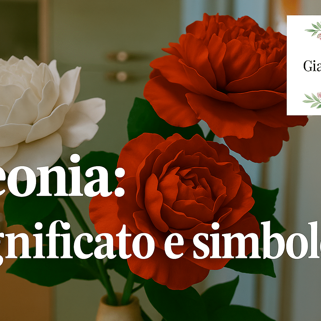 peonia significato e simbologia